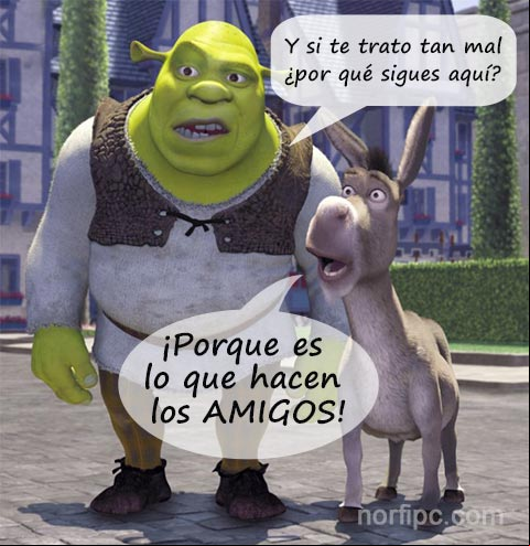 Y si te trato tan mal ¿por qué sigues aquí? ¡Porque es lo que hacen los amigos! Frases sobre los buenos amigos y la amistad