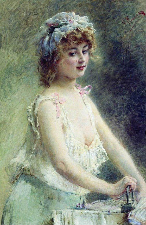 Konstantin Makovsky - Presser, 1880 Konstantin Makovsky - Presser, 1880