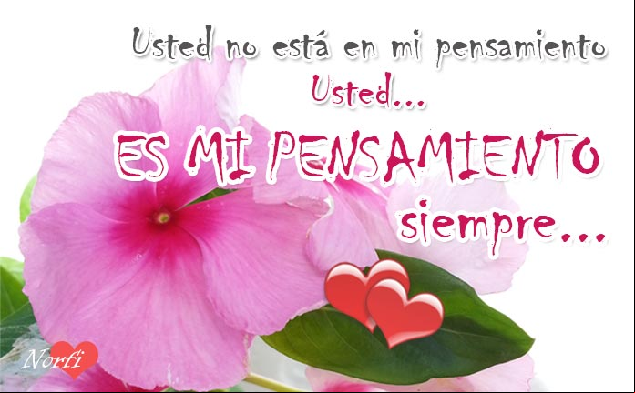Mensajes de amor de un hombre para una mujer