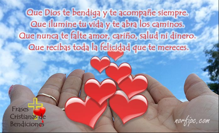 Frases para bendecir y desearle prosperidad a otra persona