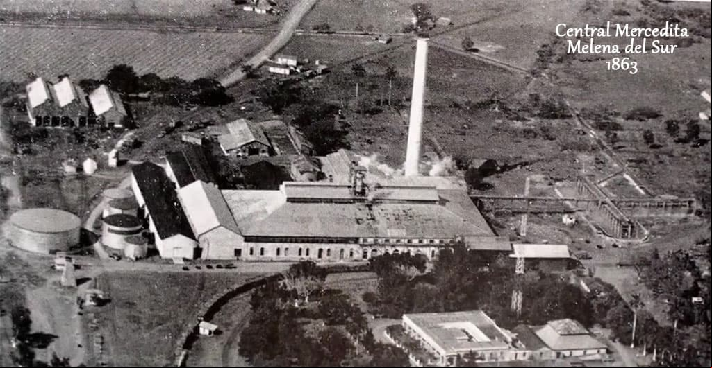 Foto aérea del antiguo Central Azucarero Mercedita Foto aérea del antiguo Central Azucarero Mercedita