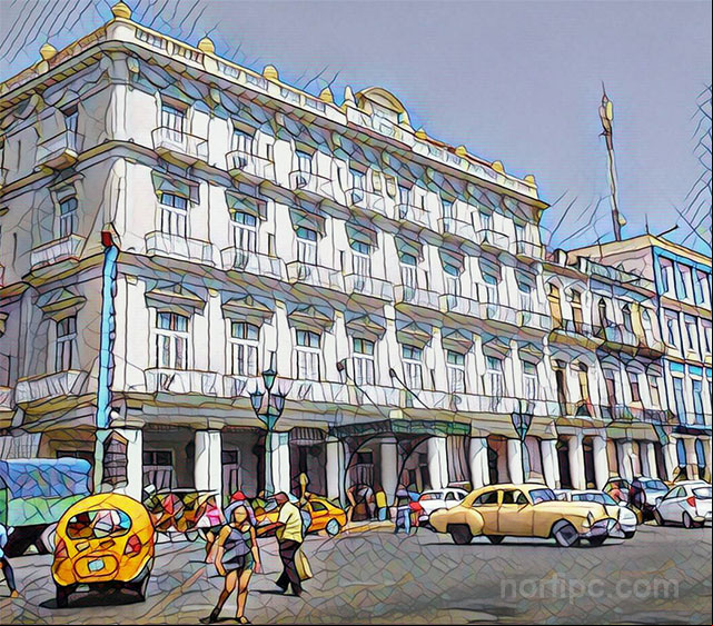 El Hotel Inglaterra el mas antiguo de la ciudad