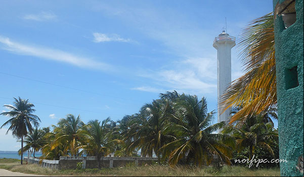 Faro de Maya situado en la entrada de la Bahía de Matanzas en el área de Laguna de Maya Faro de Maya situado en la entrada de la Bahía de Matanzas en el área de Laguna de Maya