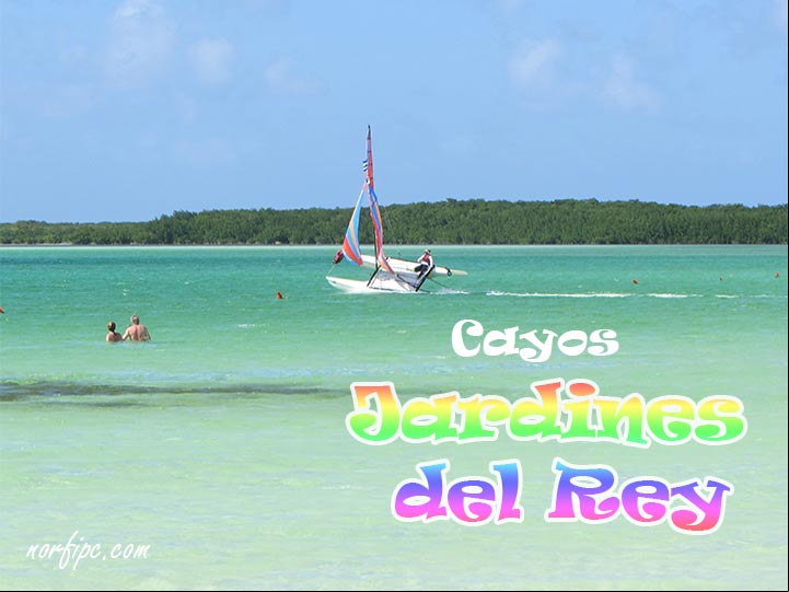 Playa de Cayo Ensenacho en los Jardines del Rey, Cuba