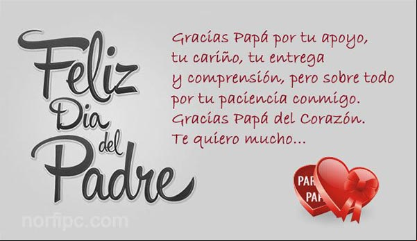 Te amo Papa ¡Felicidades en el Día del Padre! Mensajes para mi Papa en el Día de los Padres