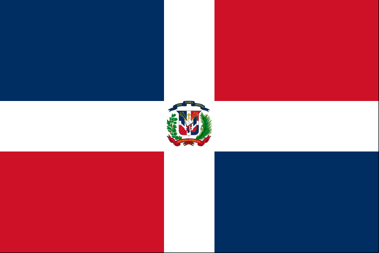 Imagen de la Bandera Nacional de Republica Dominicana Imagen de la Bandera Nacional de Republica Dominicana