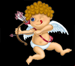 Cupido chico con flecha