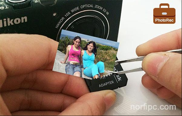 Como extraer y salvar fotos eliminadas de una tarjeta de memoria con PhotoRec