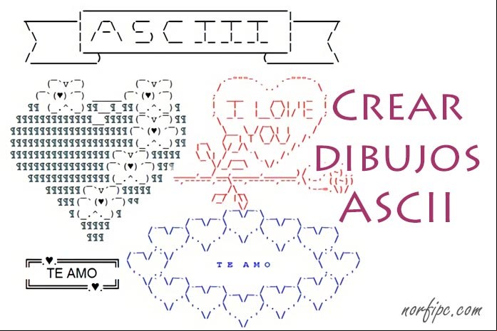 Dibujos y figuras del arte ASCII Dibujos y figuras del arte ASCII