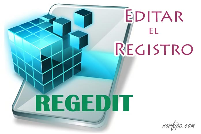Modificar y editar el Registro con Regedit