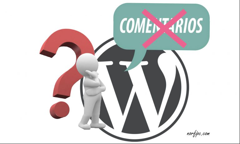 Como deshabilitar los comentarios de WordPress