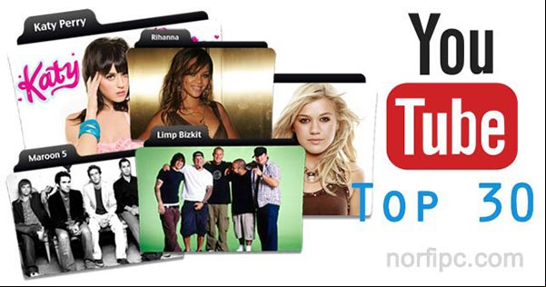 Los videos musicales más vistos y populares en YouTube Los videos musicales más vistos y populares en YouTube